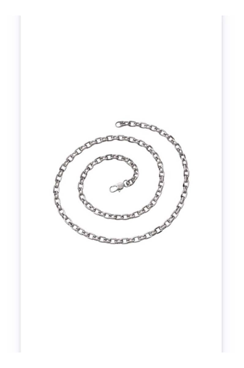 Stainless Steel Chain Link Necklace & Bracelet Set