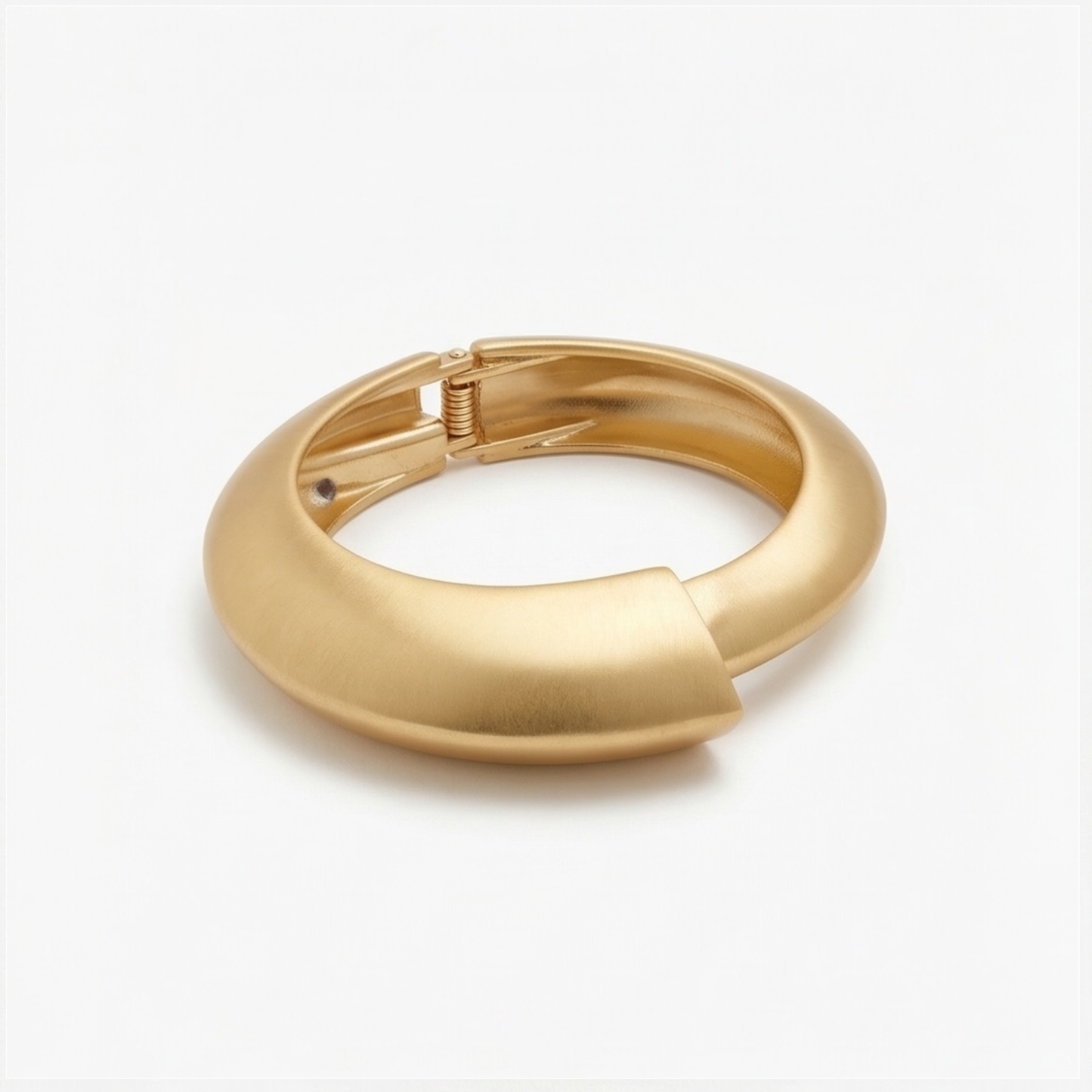 Duo Zinc Alloy 18k Gold plated and Resin bangle bracelets
