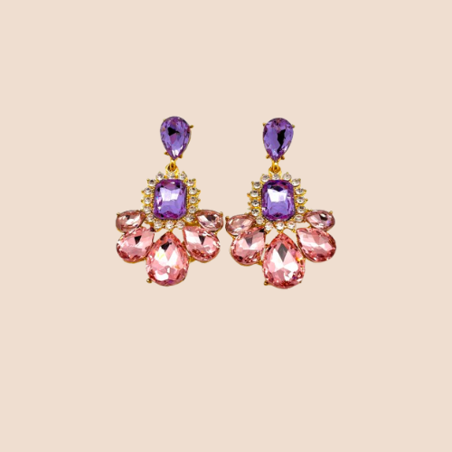 Chic Sparkle Drop Earrings