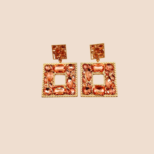 Elegant Gemstone Inlay Earrings for Every Occasion