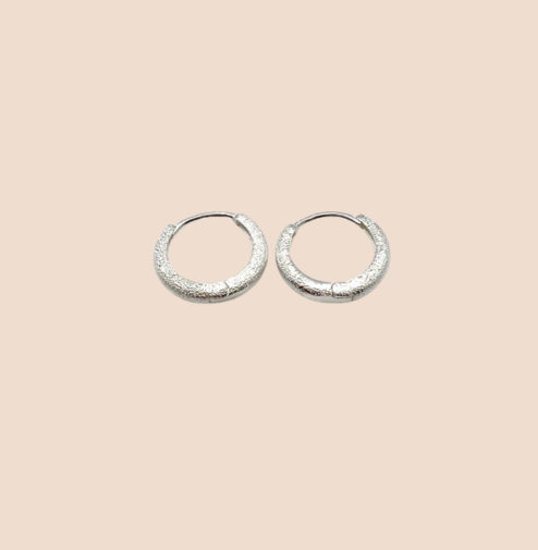 Hypoallergenic Silver-Plated Hoop Earrings