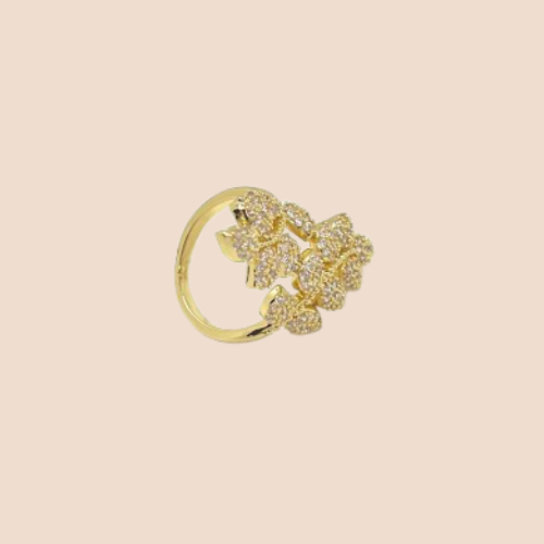 18K Gold Plated Copper Ring