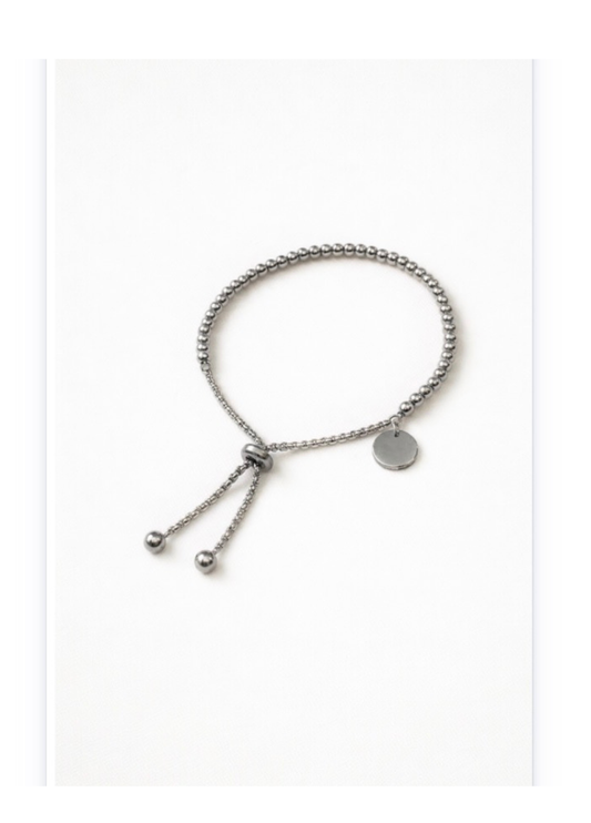 Titanium Steel Bracelet with 18K Gold Plating