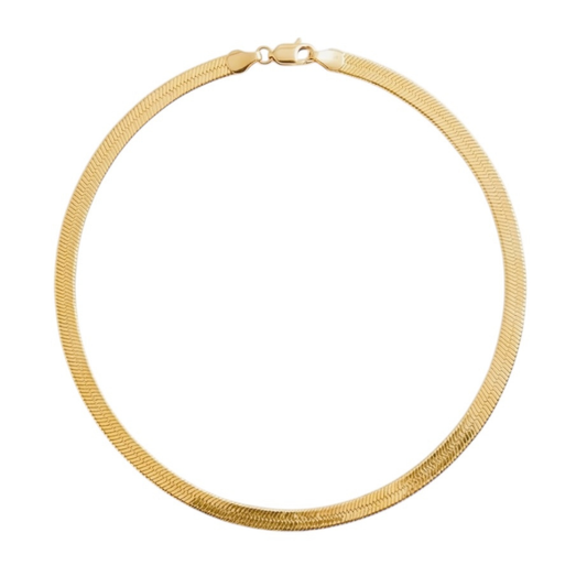 Elegant Gold-Plated Snake Chain – Timeless Accessory