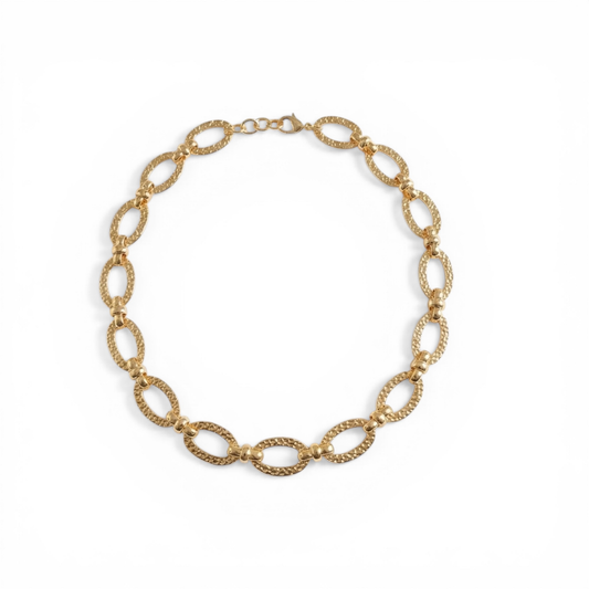 Chunky Gold Plated Necklace