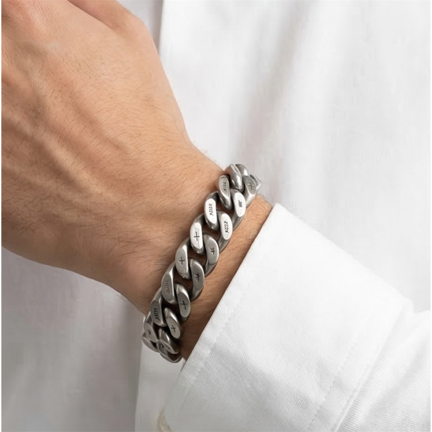 Stainless-Titanium Steel Bracelet for Men
