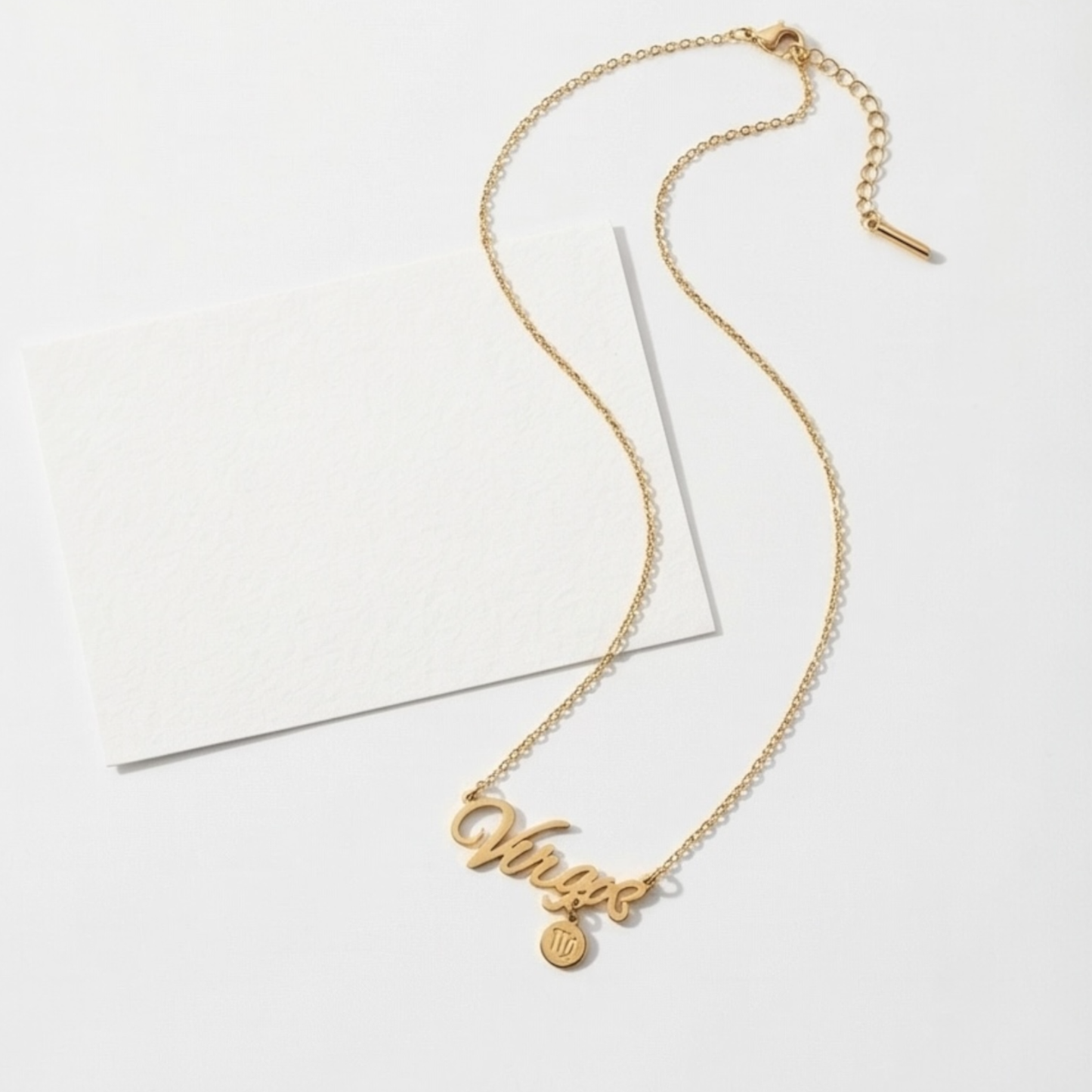 Stainless Steel Chain with Zodiac Signs