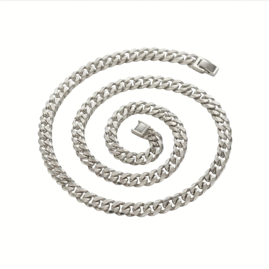 Urban Hip-Hop Style Stainless Steel- Cuban Chain