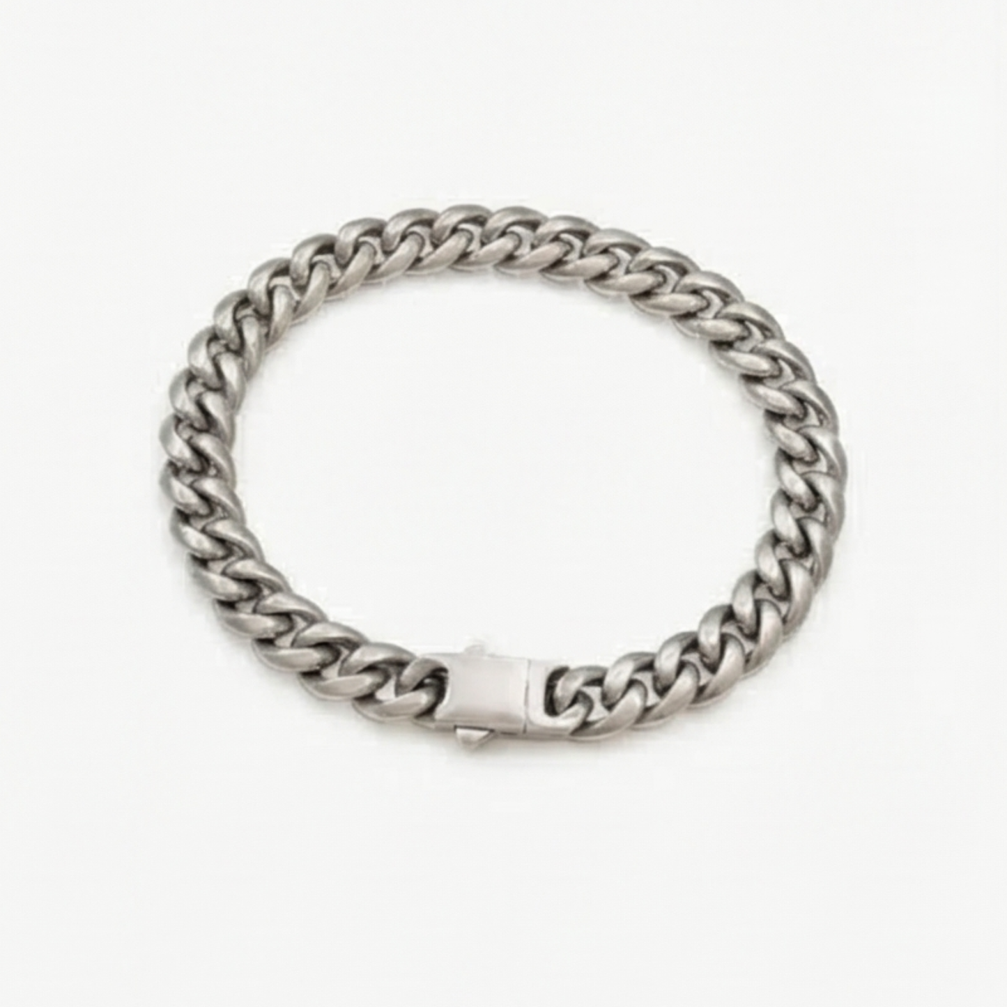 Cuban chain bracelet titanium steel
