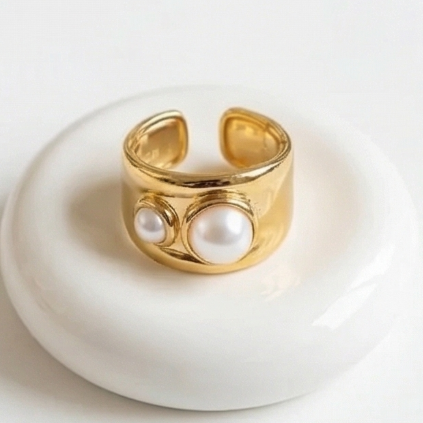 Stainless steel open ring