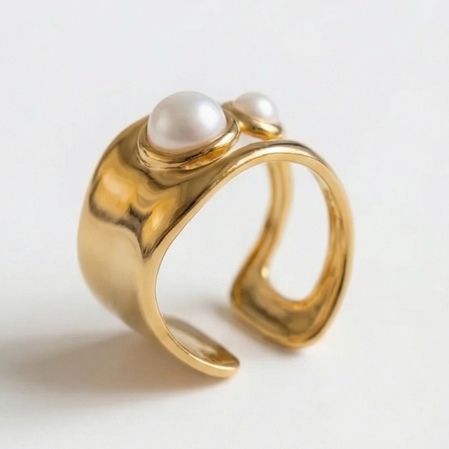 Stainless steel open ring