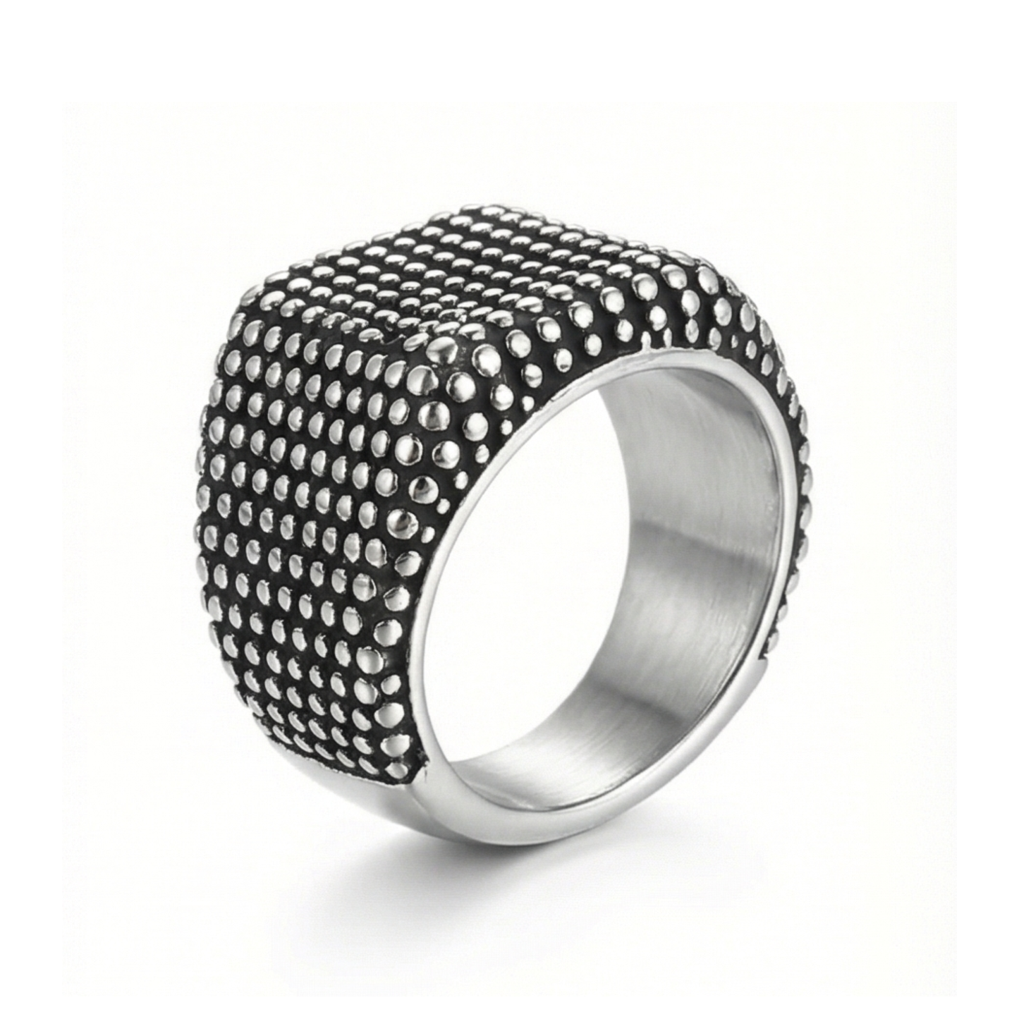 Men's stainless steel ring