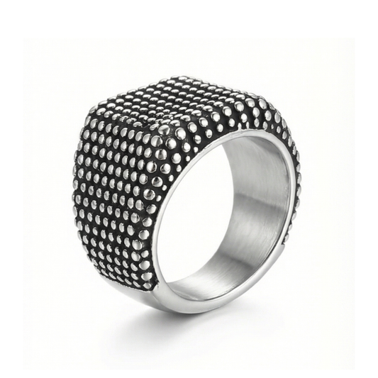 Men's stainless steel ring