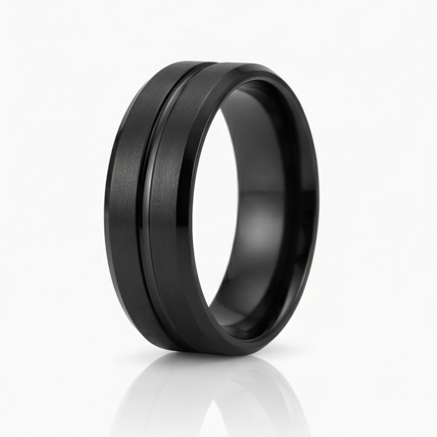 Black Stainless Steel-plating Ring