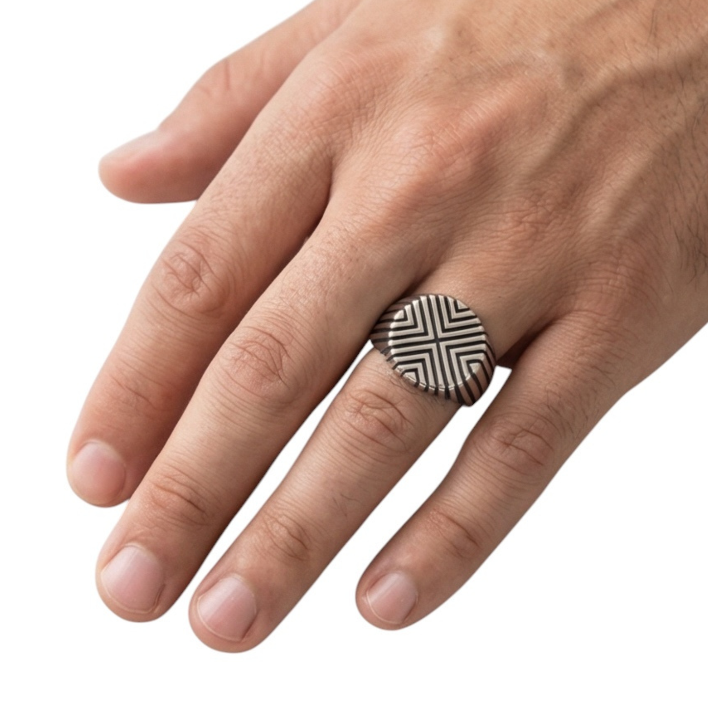 Stainless steel Men's Ring