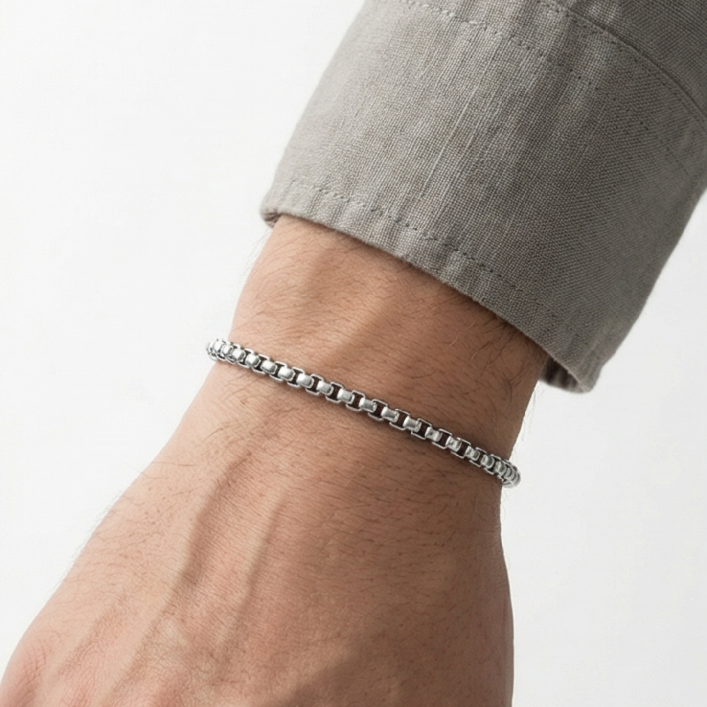 Unisex titanium steel bracelet