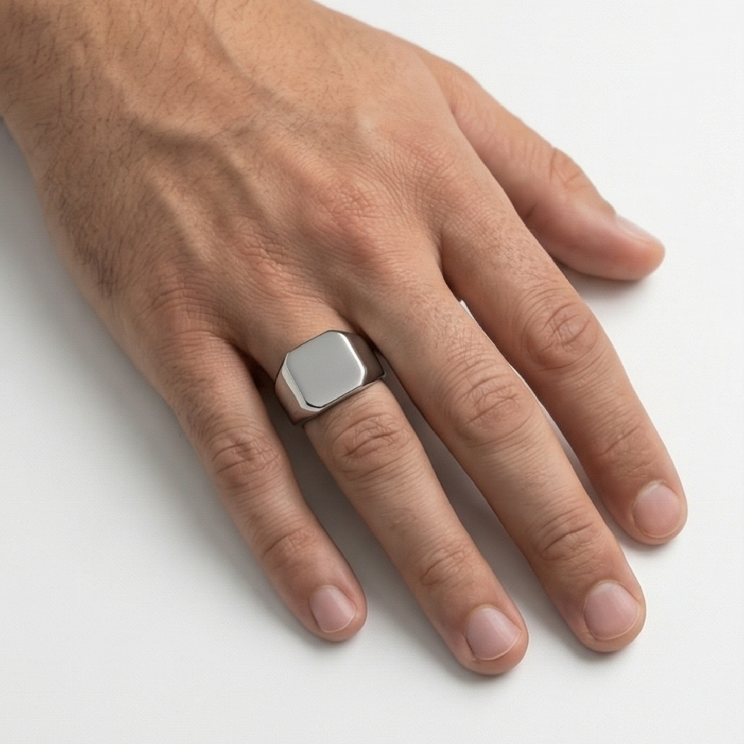 Men's Minimalist Stainless Steel Ring