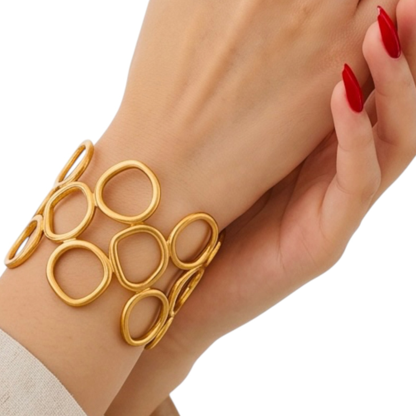 Cliff Cuff Stainless steel bracelet