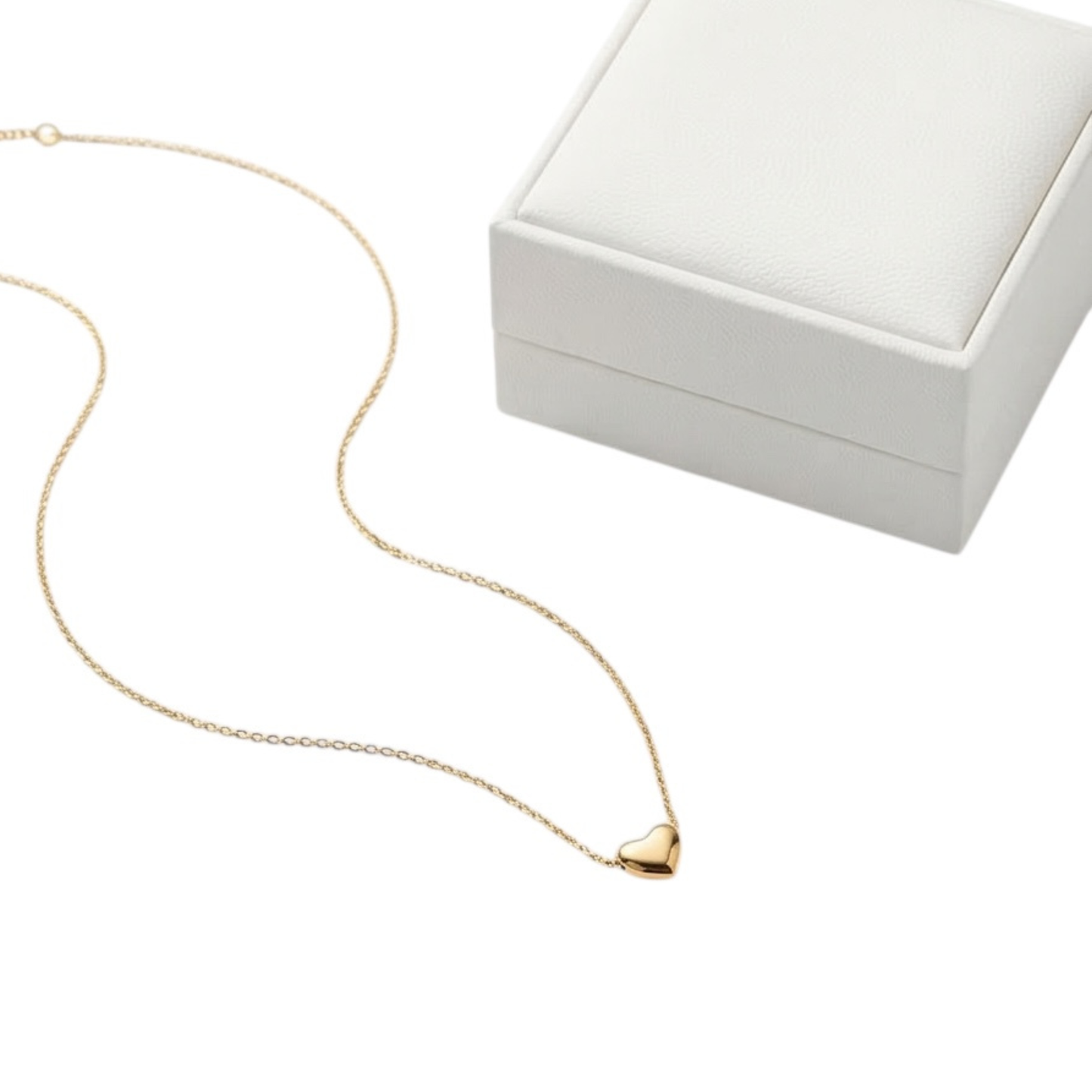 Stainless steel heart  pendant chain