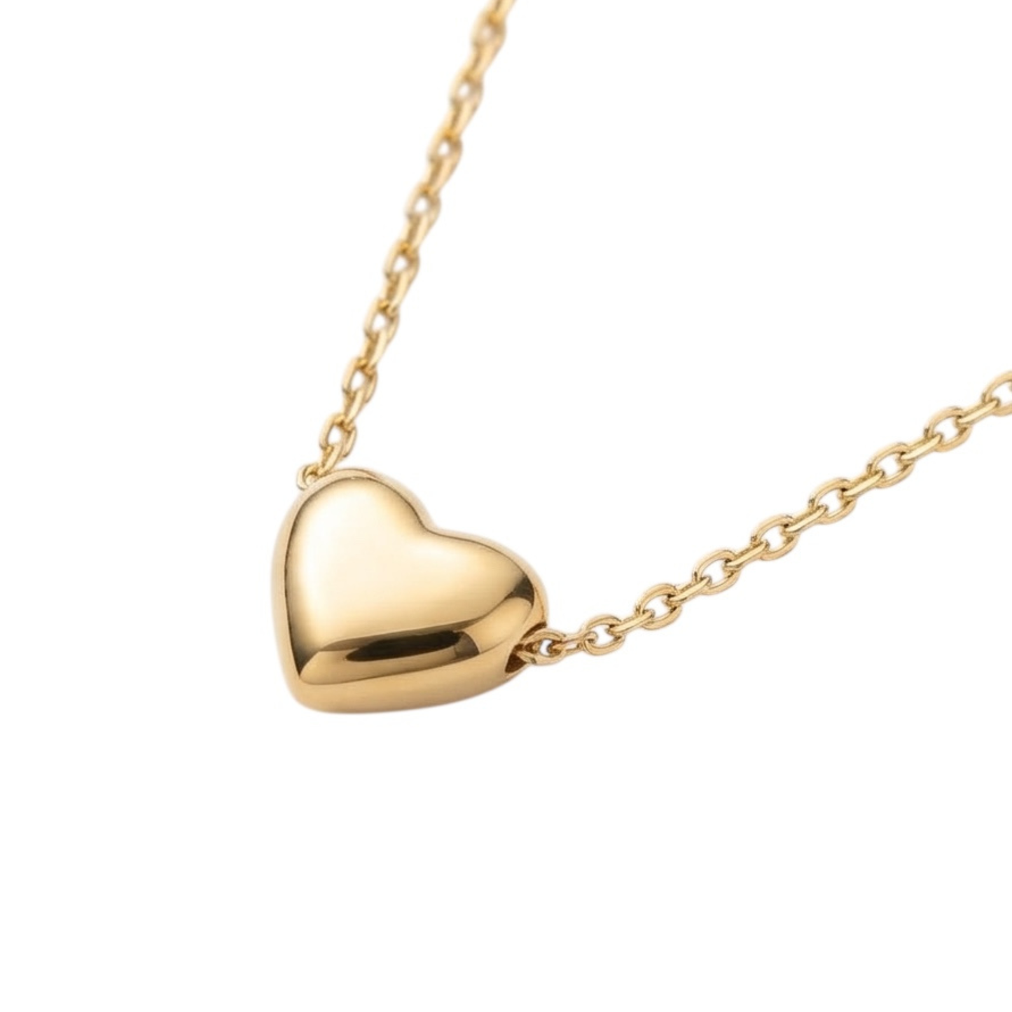 Stainless steel heart  pendant chain