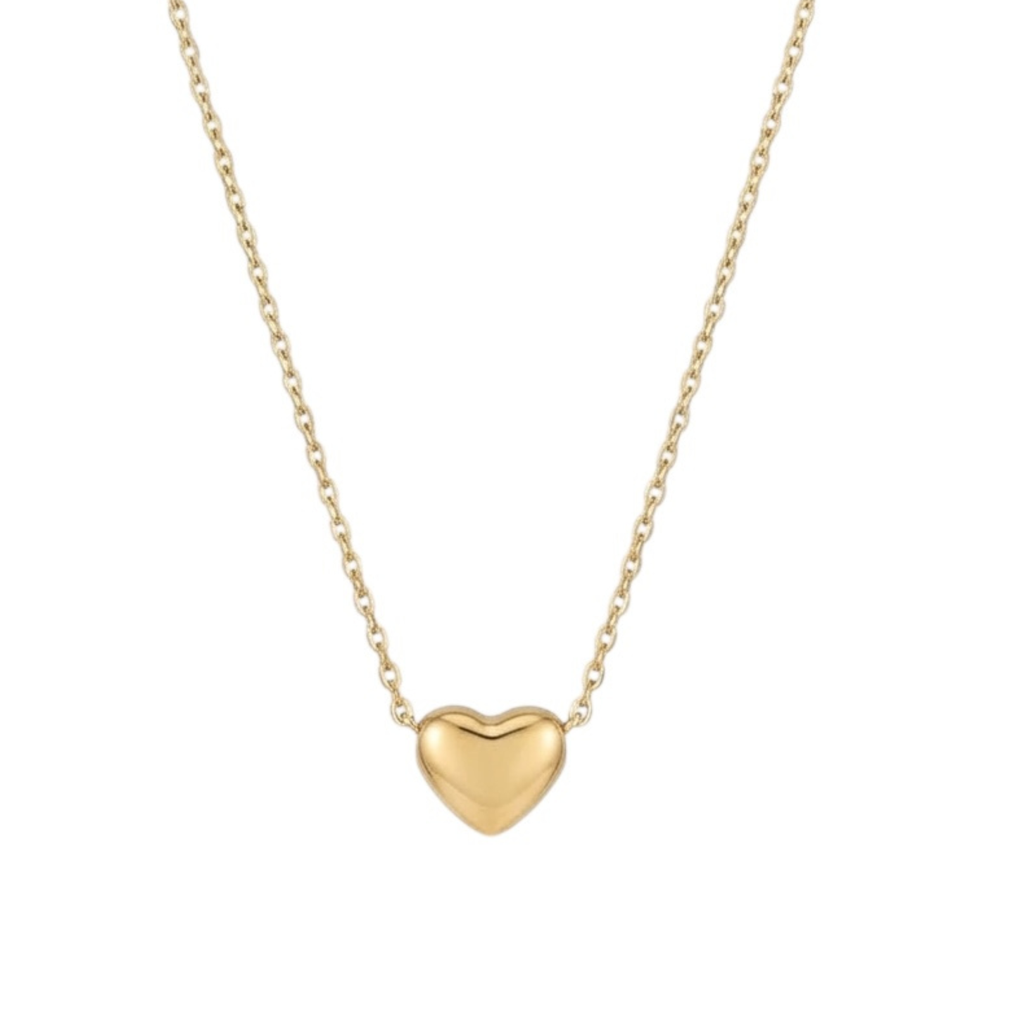 Stainless steel heart  pendant chain