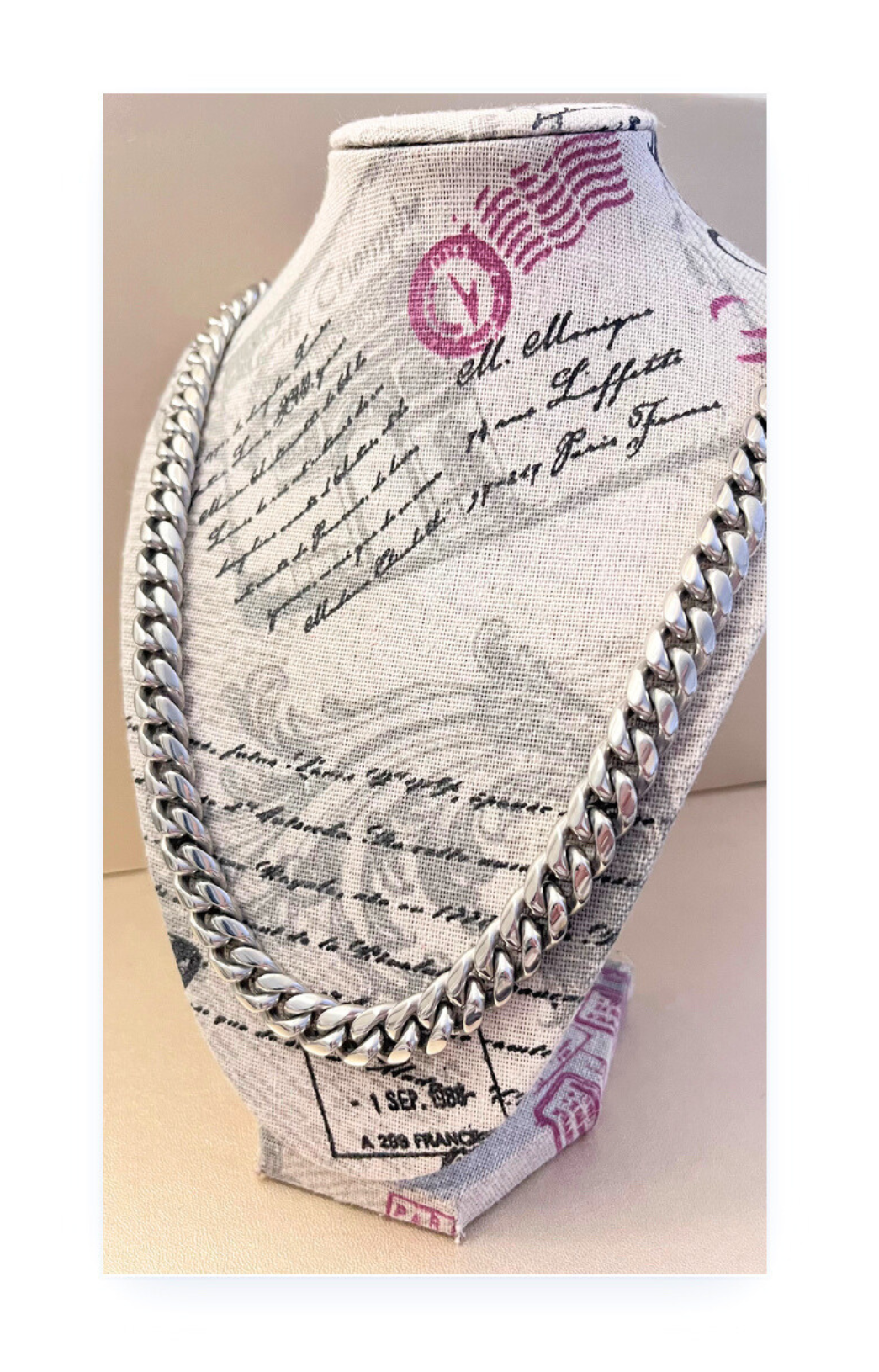 Stainless steel Cuban linkChain-plating