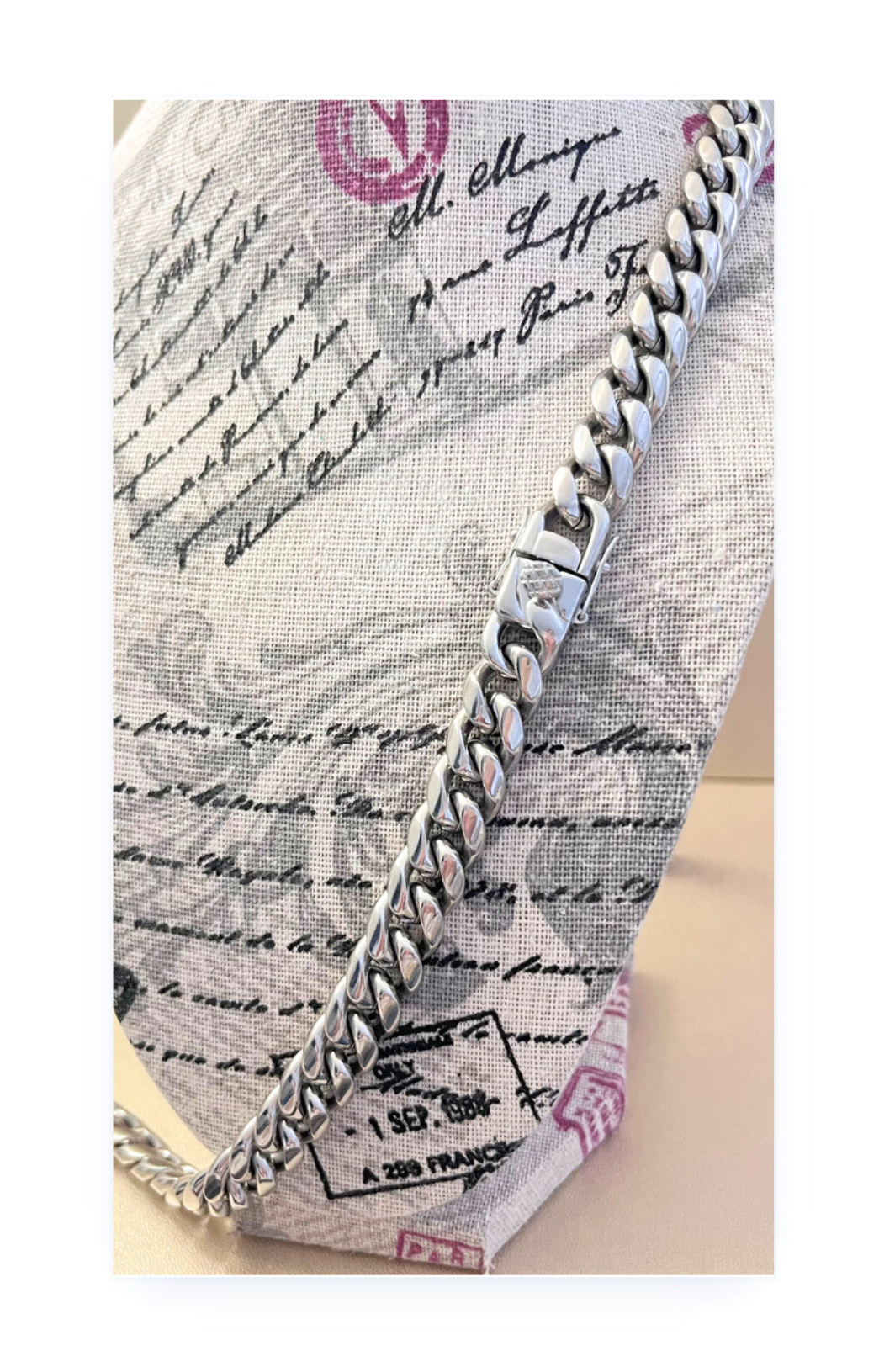 Stainless steel Cuban linkChain-plating