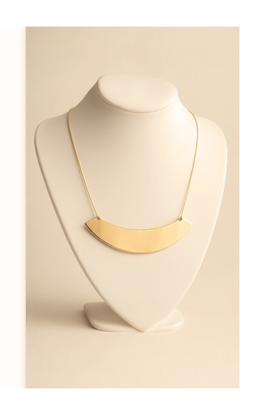 Minimalist Stainless Steel-18k Gold plated Necklace