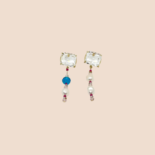 Asymmetric Dangle Earrings